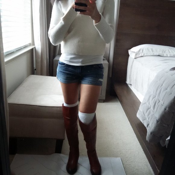 Abercrombie & Fitch Jean Shorts - Picture 6 of 7